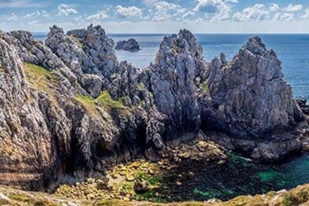 Maison Residence Odalys A Morgat En Bretagne Sur La Presqu'Ile De Crozon Situee A 800 M De La Mer Piscine Chauffee Travaux Piscine Debut Du 1 Er Juin Au 15 Juin 2025 Dış mekan fotoğraf